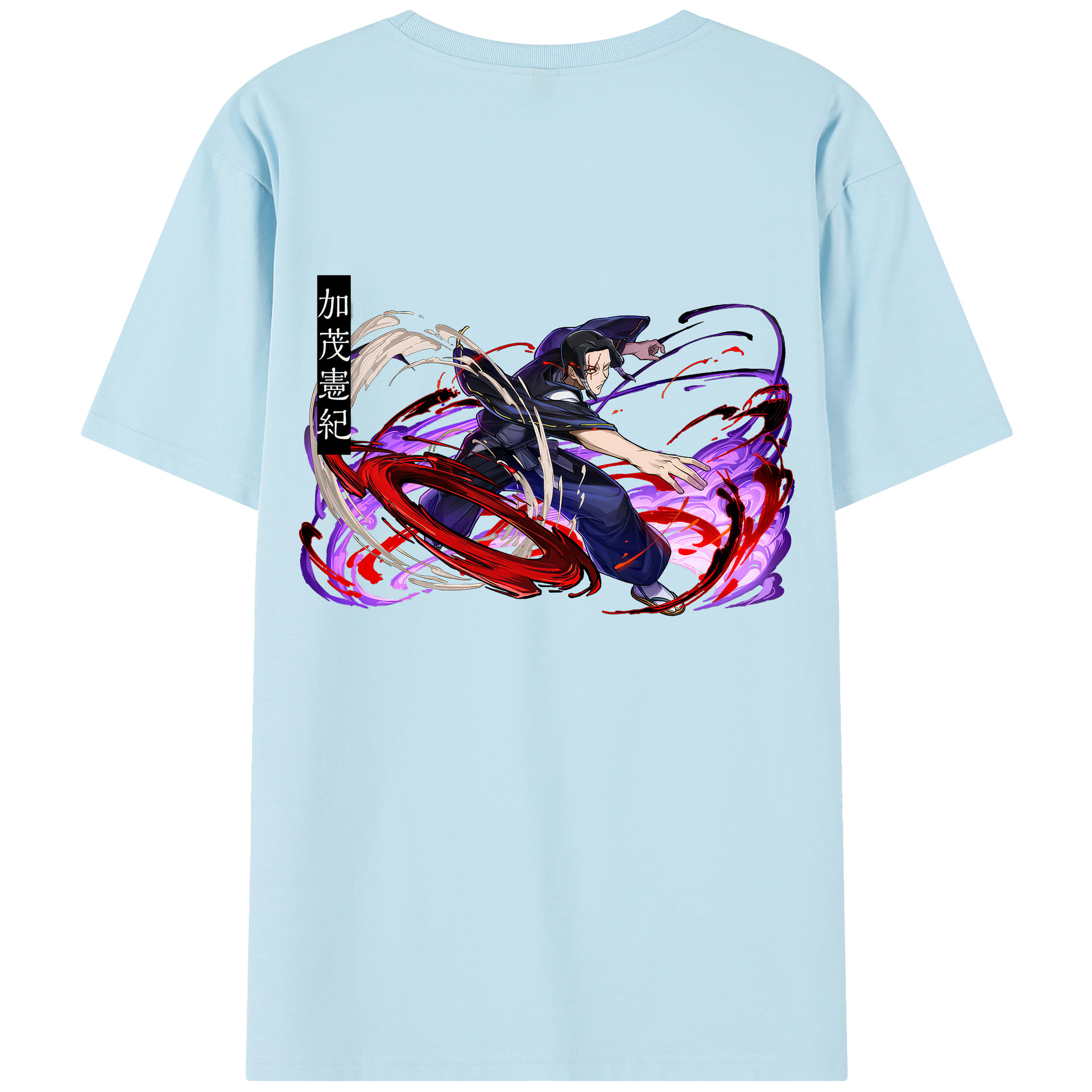 （画像用） 呪術廻戦 Jujutsu Kaisen 綿100％半袖Tシャツ（背面プリント）